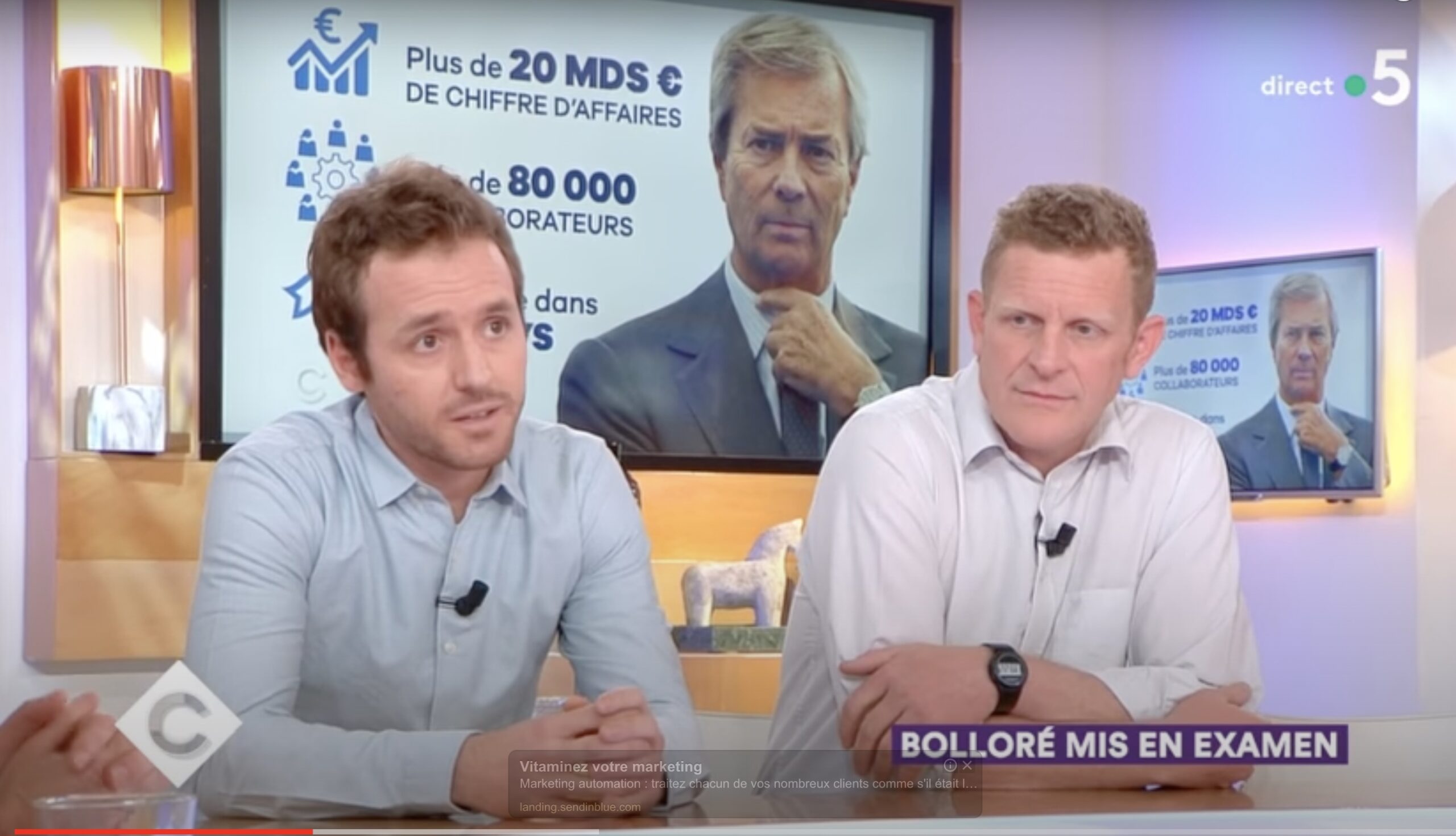 Après la mise en examen de V. Bolloré, T. Waleckx et JB. Rivoire réagissent