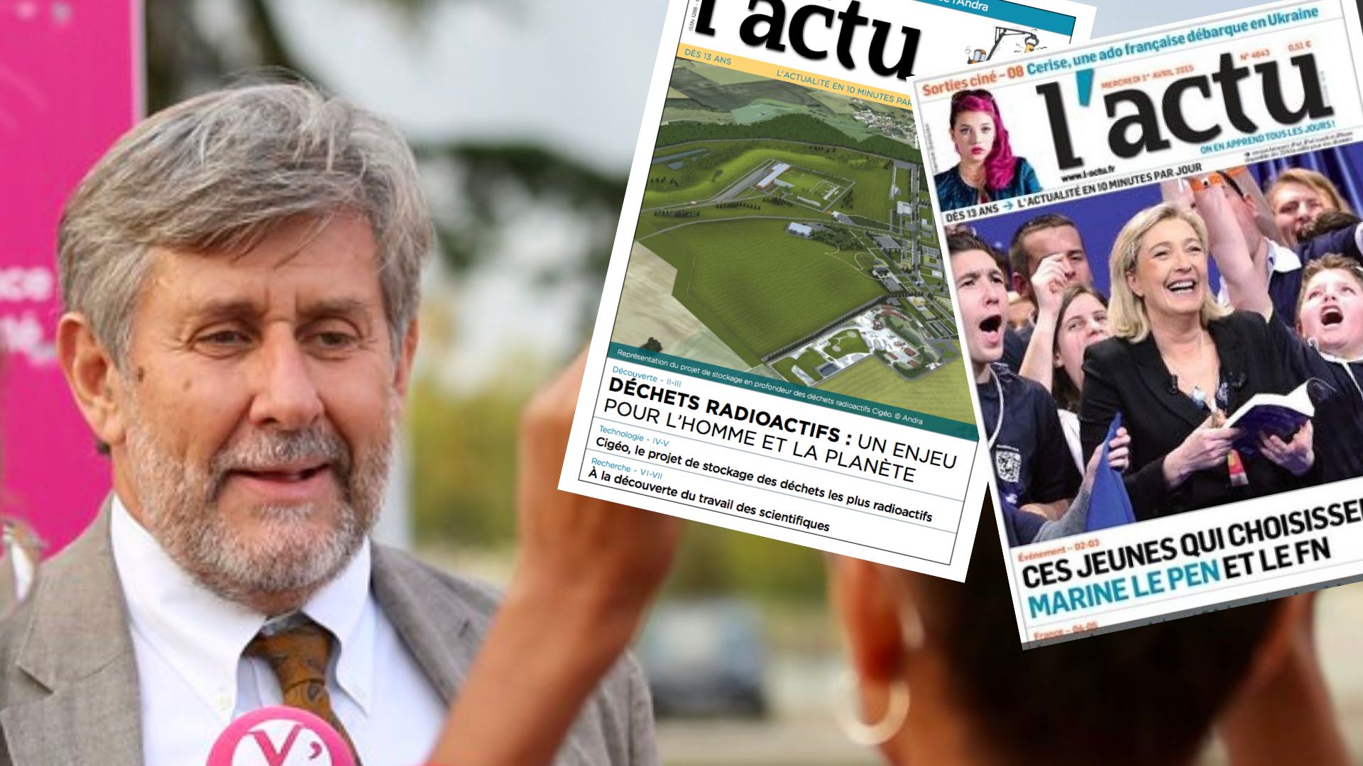 PlayBac presse : Jérôme Saltet et le journal "L'actu"