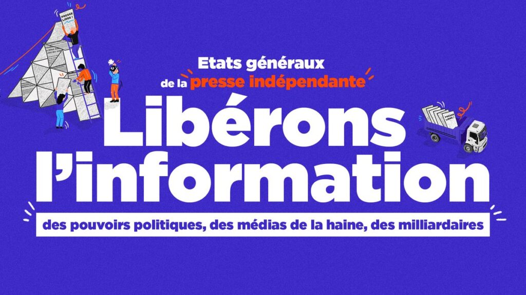 États généraux de la presse indépendante : affiche