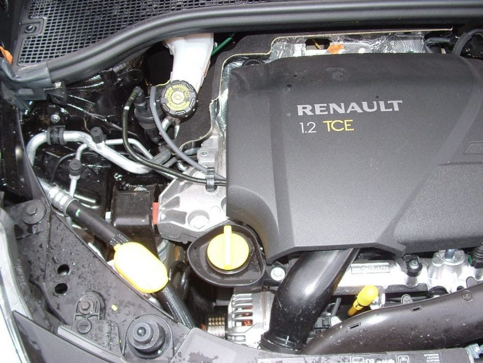 un moteur renault 