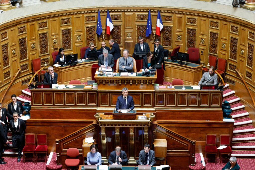 Darmanin au sénat