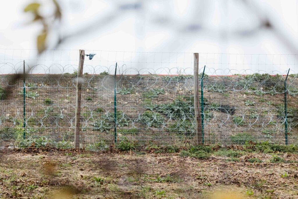 Une caméra filme les abords de la mégabassine de Mauzé-sur-le-Mignon