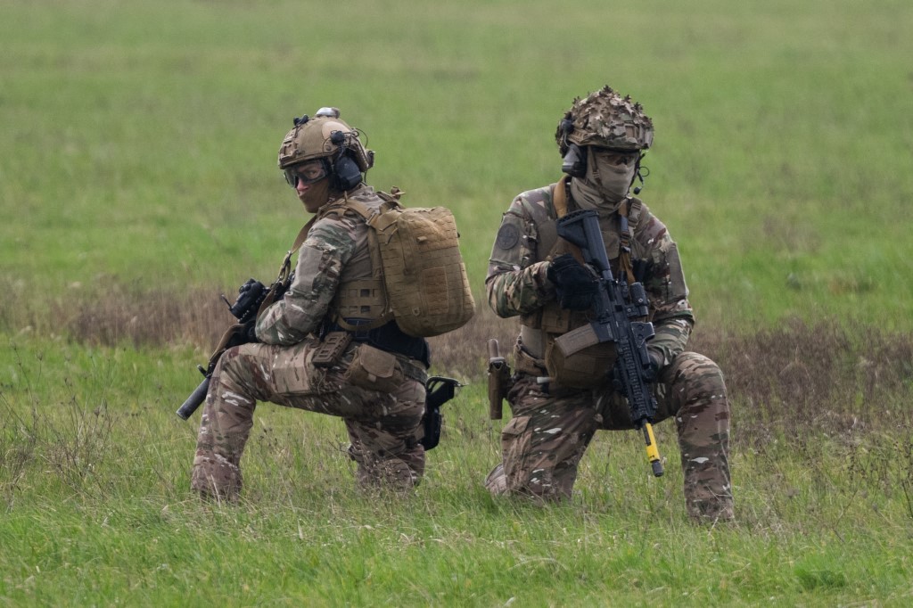 Des soldats de l'armée française.