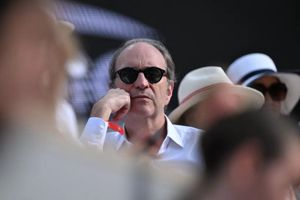 Xavier Niel à Roland Garros