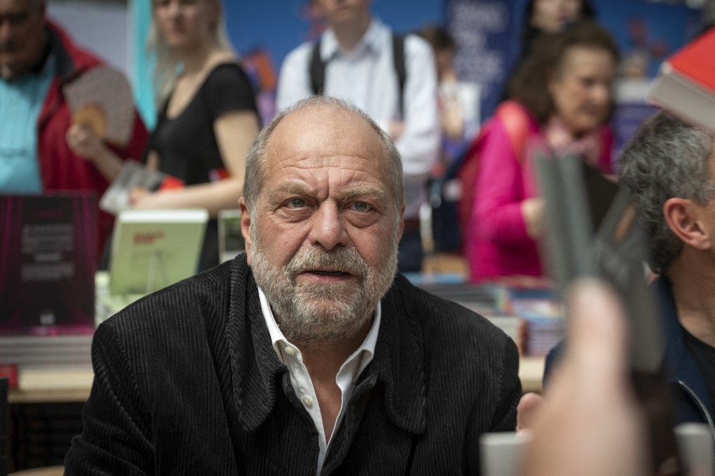 Eric Dupond-Moretti, au Festival du Livre de Paris, à Paris, le 17 avril 2026.